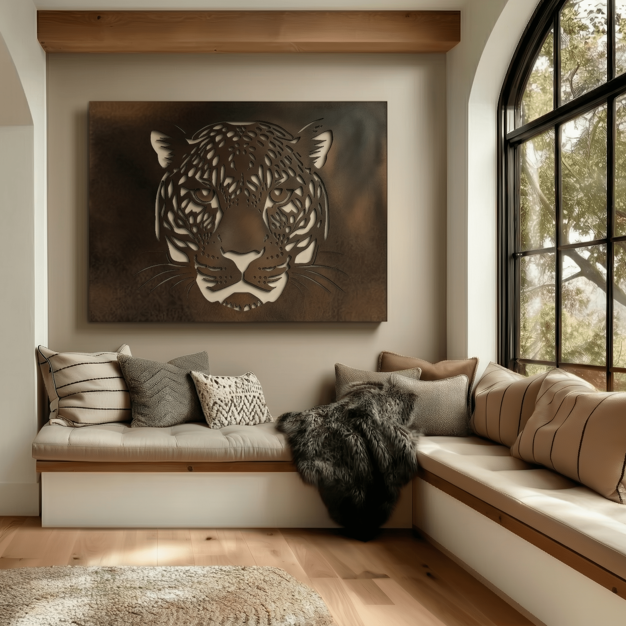 The Leopard - Metal Wall Art - Anthem Classic