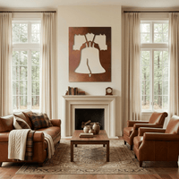 The Liberty Bell - Metal Wall Art - Oxide
