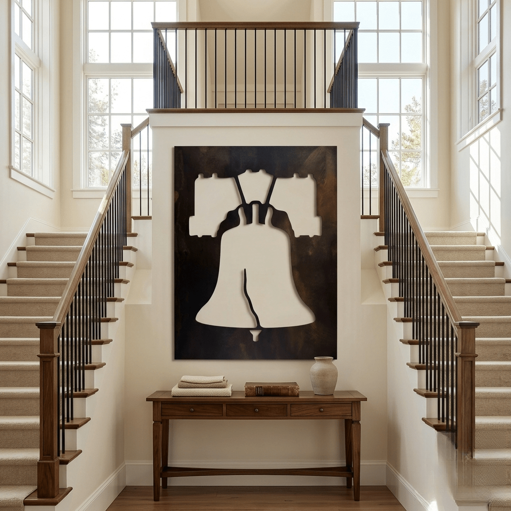 The Liberty Bell - Metal Wall Art - Umber - Anthem Classic