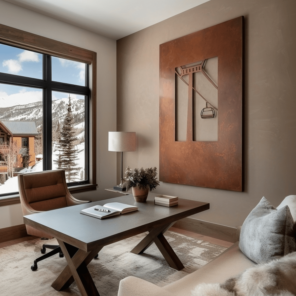 The Liftline - Metal Wall Art - Anthem Classic