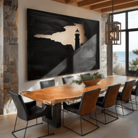 The Lighthouse - Metal Wall Art - Forge