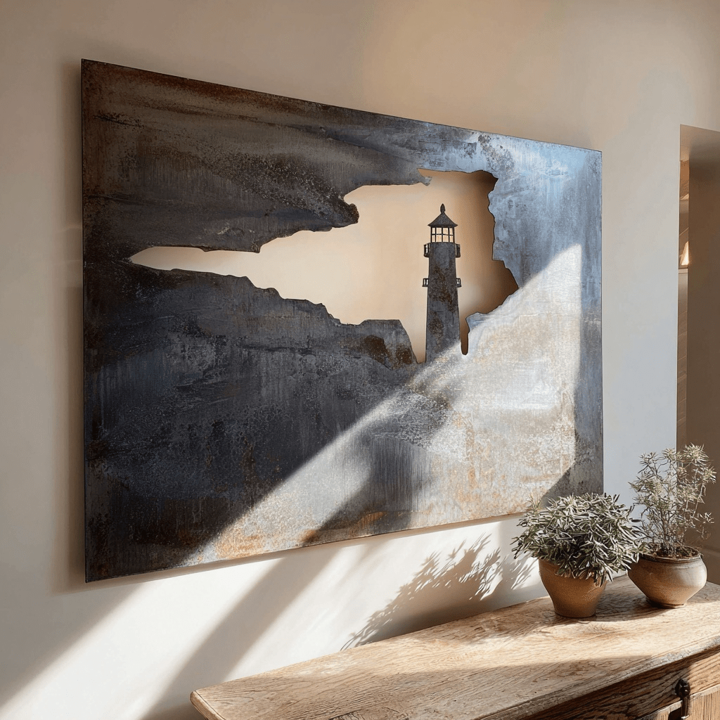 The Lighthouse - Metal Wall Art - Anthem Classic
