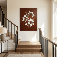 The Lilies - Metal Wall Art - Oxide - Anthem Classic