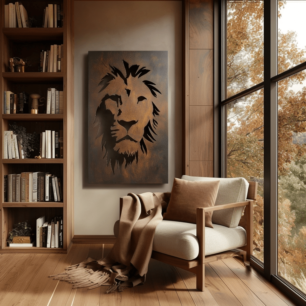 The Lion - Metal Wall Art - Anthem Classic
