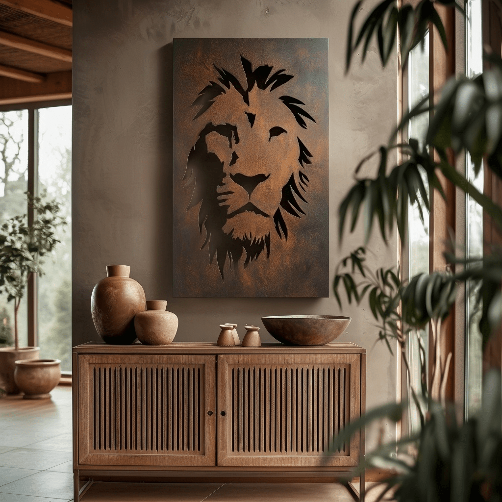 The Lion - Metal Wall Art - Anthem Classic