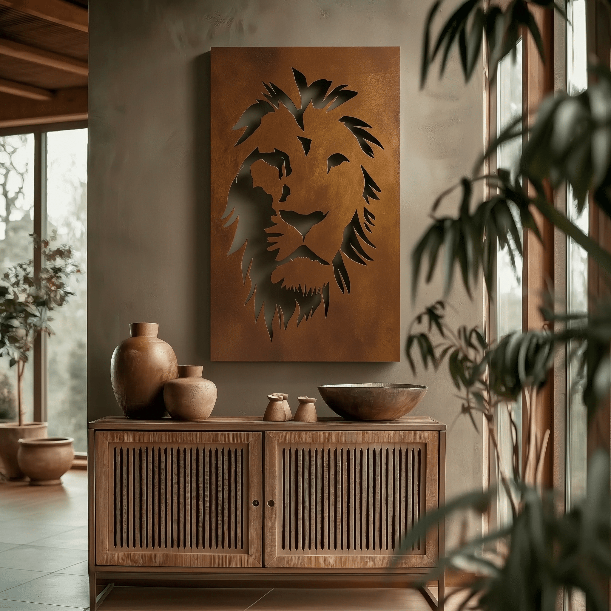 The Lion - Metal Wall Art - Anthem Classic