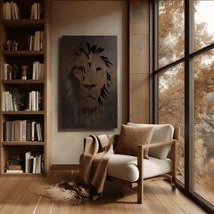 The Lion - Metal Wall Art - Anthem Classic
