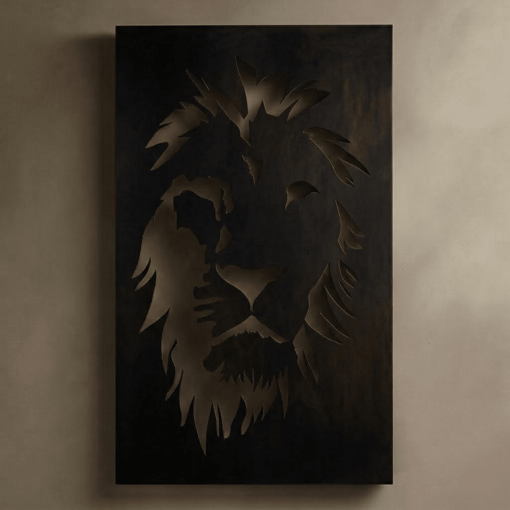 The Lion - Metal Wall Art - Anthem Classic