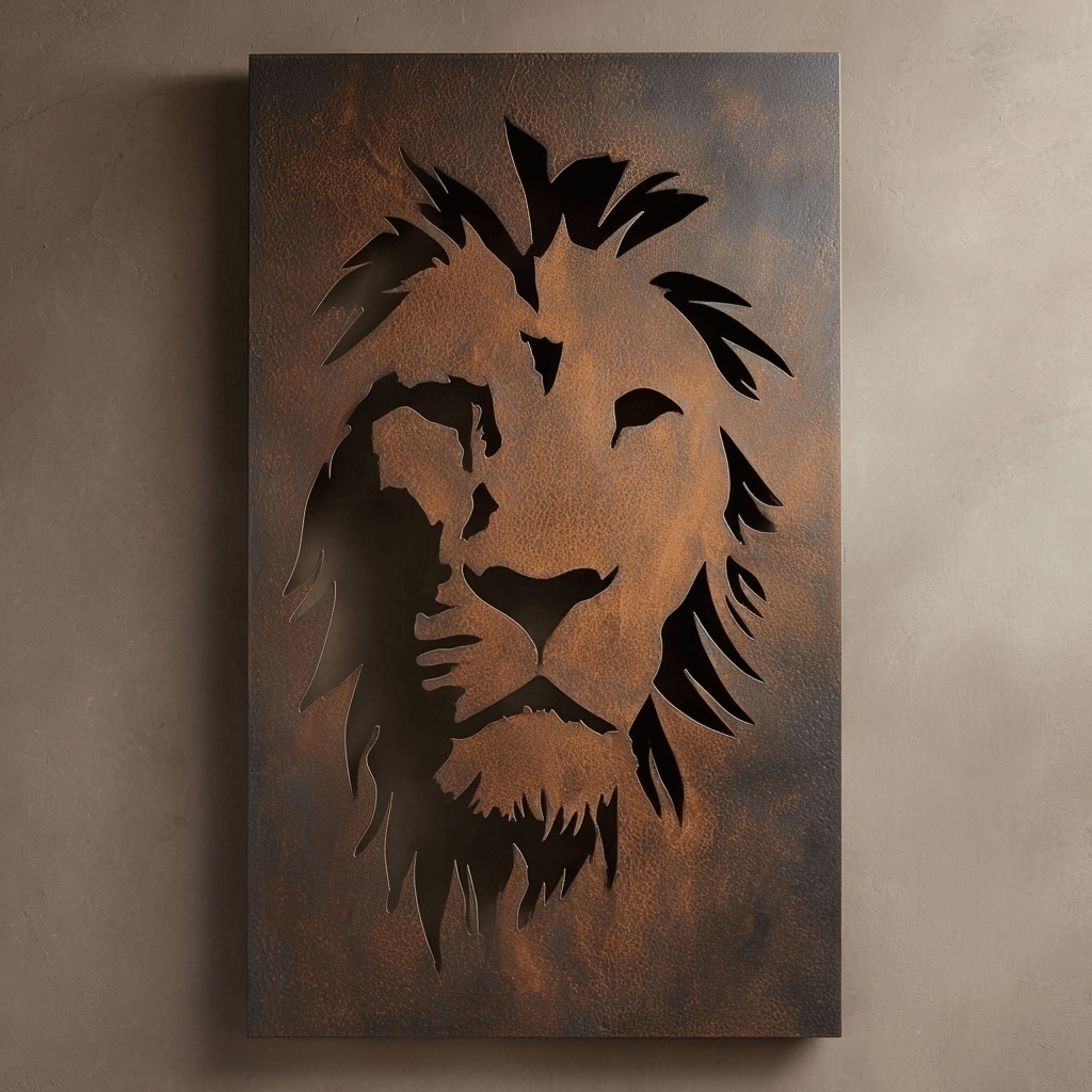 The Lion - Metal Wall Art - Anthem Classic