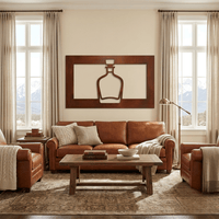 The Liquid Iron - Metal Wall Art - Oxide