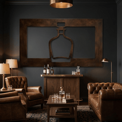 The Liquid Iron - Metal Wall Art - Umber - Anthem Classic