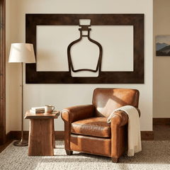 The Liquid Iron - Metal Wall Art - Umber - Anthem Classic