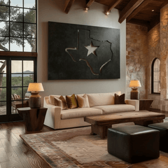 The Lone Star - Metal Wall Art - Anthem Classic