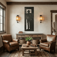 The Long Draw - Metal Wall Art - Forge