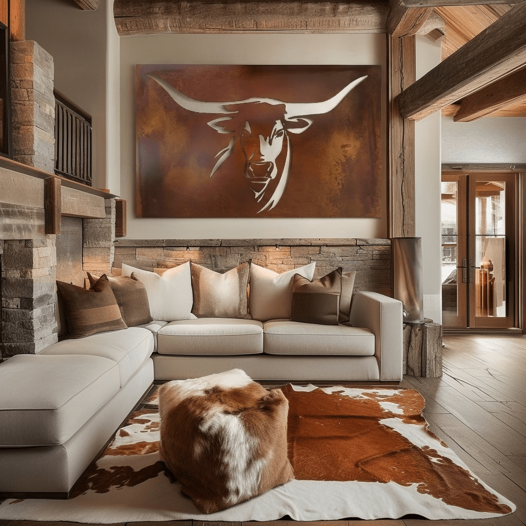 The Longhorn - Metal Wall Art - Anthem Classic