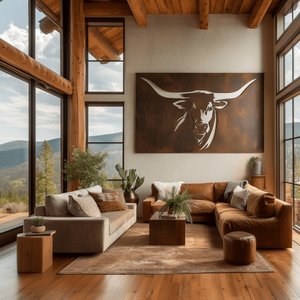 The Longhorn - Metal Wall Art - Anthem Classic