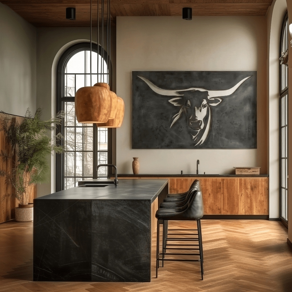 The Longhorn - Metal Wall Art - Anthem Classic