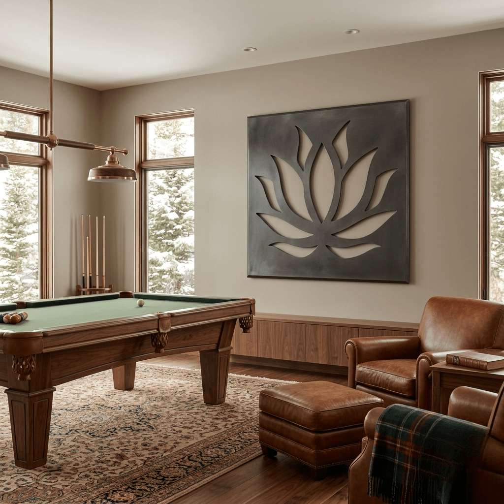 The Lotus - Metal Wall Art - Forge - Anthem Classic