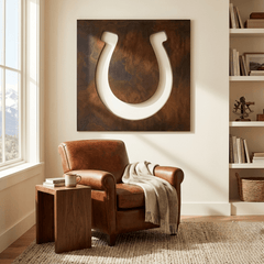 The Lucky One - Metal Wall Art - Umber - Anthem Classic