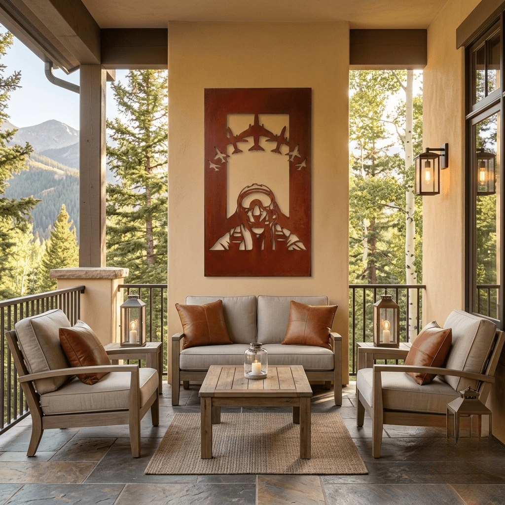 The Mach 1 - Metal Wall Art - Oxide - Anthem Classic