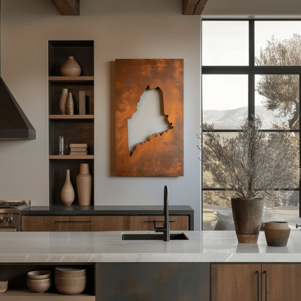 The Maine - Metal Wall Art - Anthem Classic