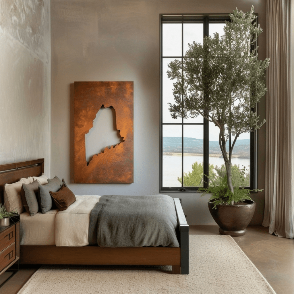 The Maine - Metal Wall Art - Anthem Classic