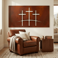 The Man of Sorrows - Metal Wall Art - Oxide