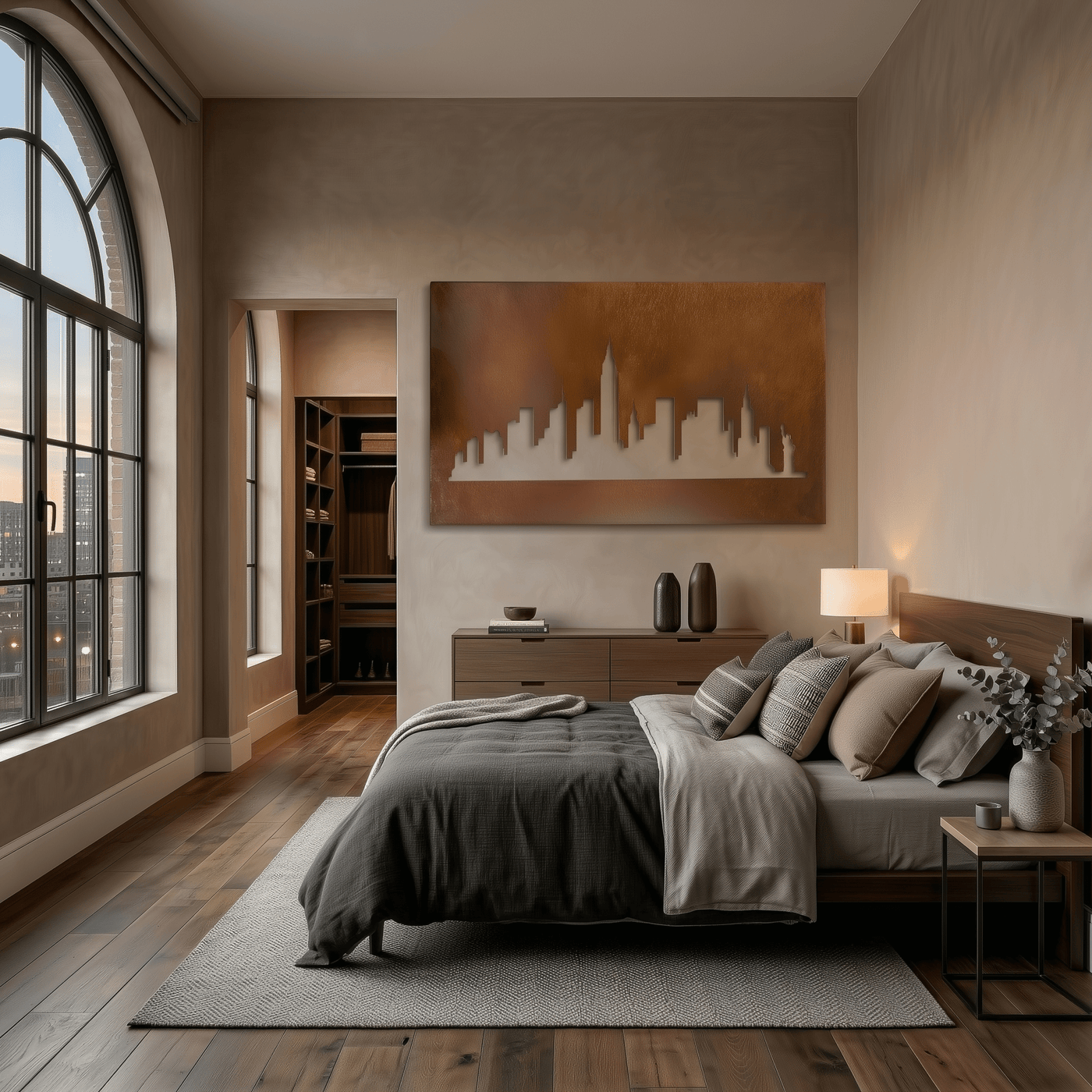 The Manhattan Skyline - Metal Wall Art - Anthem Classic