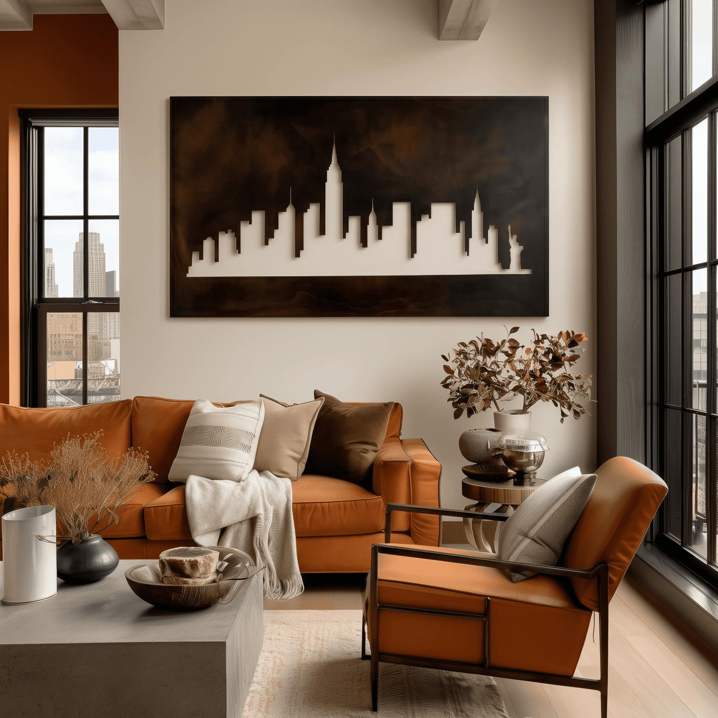 The Manhattan Skyline - Metal Wall Art - Anthem Classic