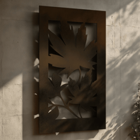 The Maple - Metal Wall Art - Umber