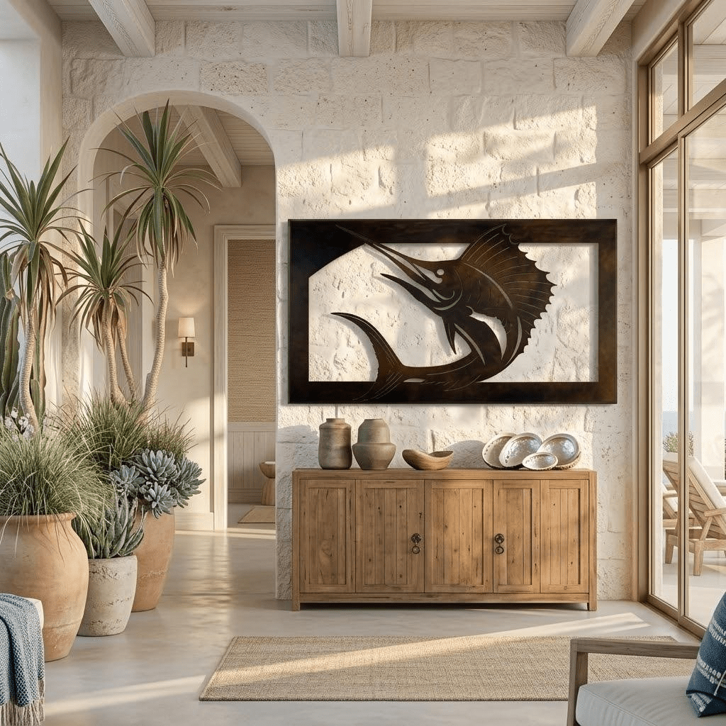 The Marlin - Metal Wall Art - Anthem Classic