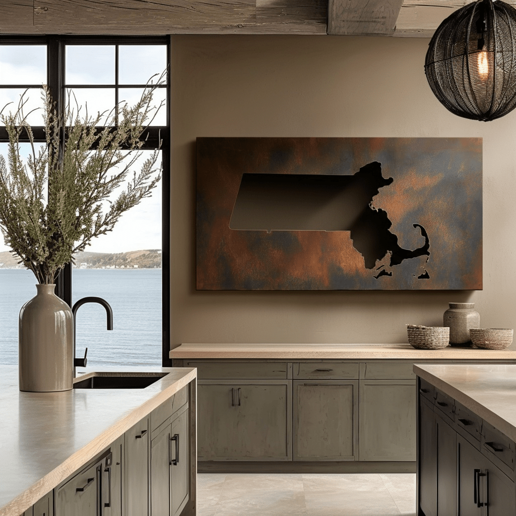 The Massachusetts - Metal Wall Art - Anthem Classic