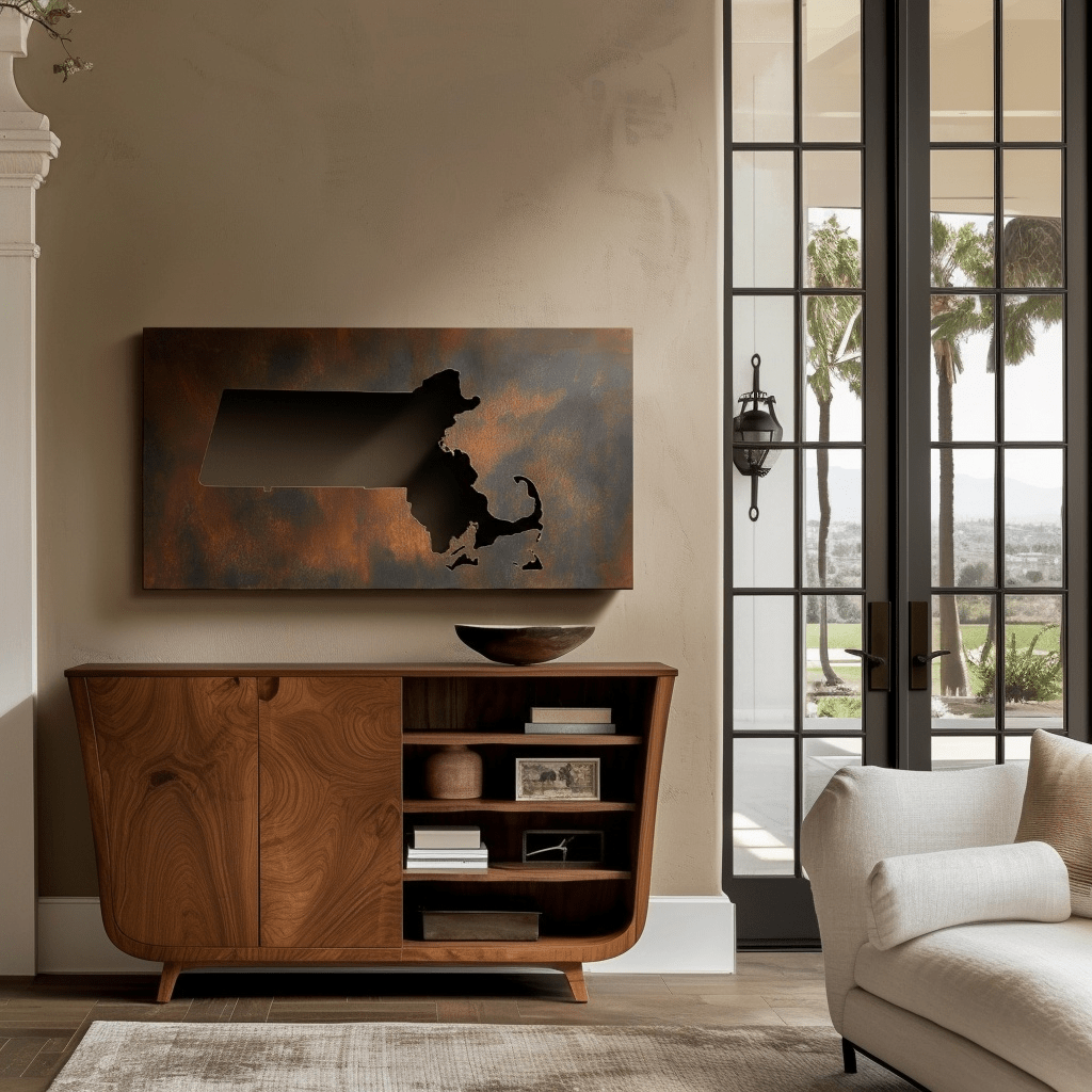 The Massachusetts - Metal Wall Art - Anthem Classic