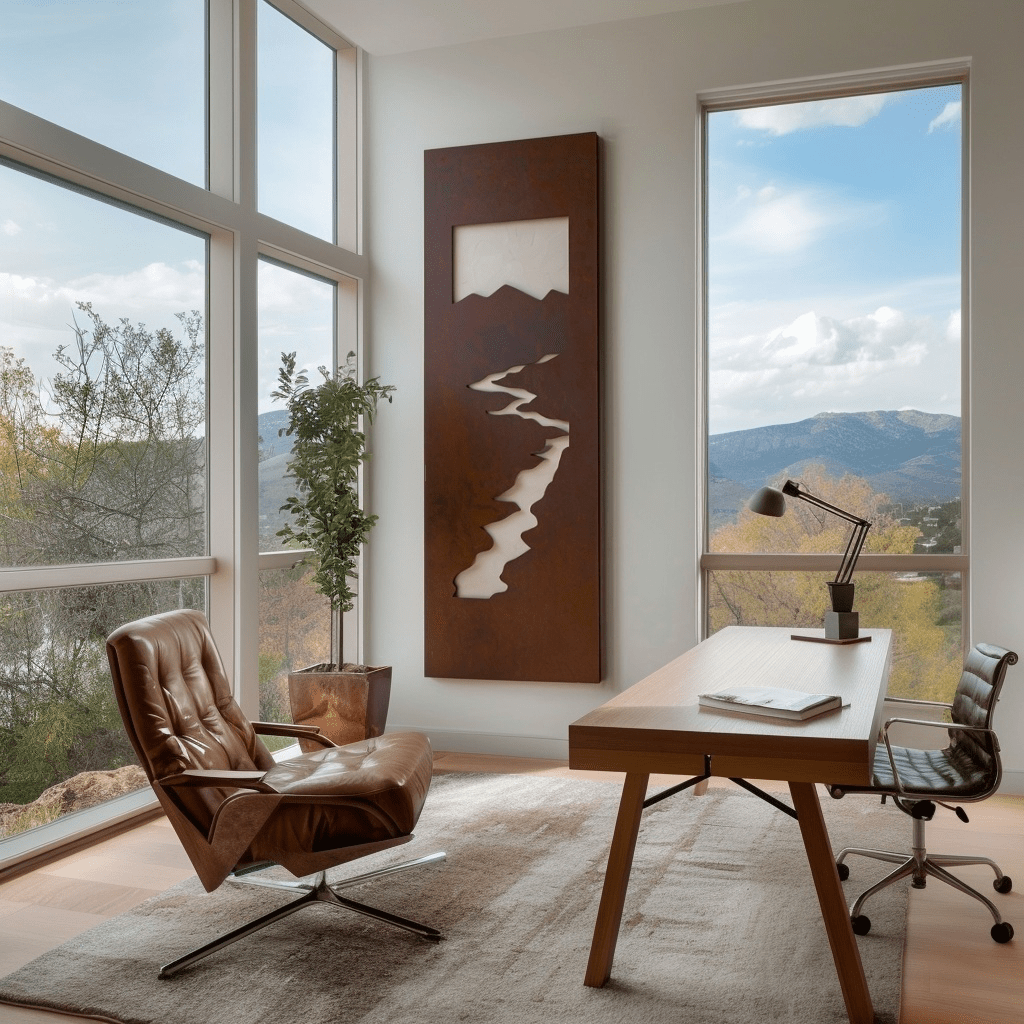 The Meander - Metal Wall Art - Anthem Classic