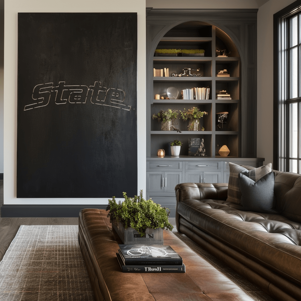 The Michigan State - Metal Wall Art - Portrait Forge - Anthem Classic