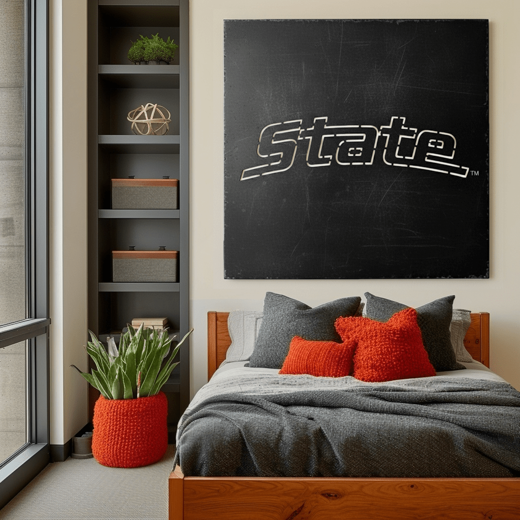 The Michigan State - Metal Wall Art - Square Forge - Anthem Classic