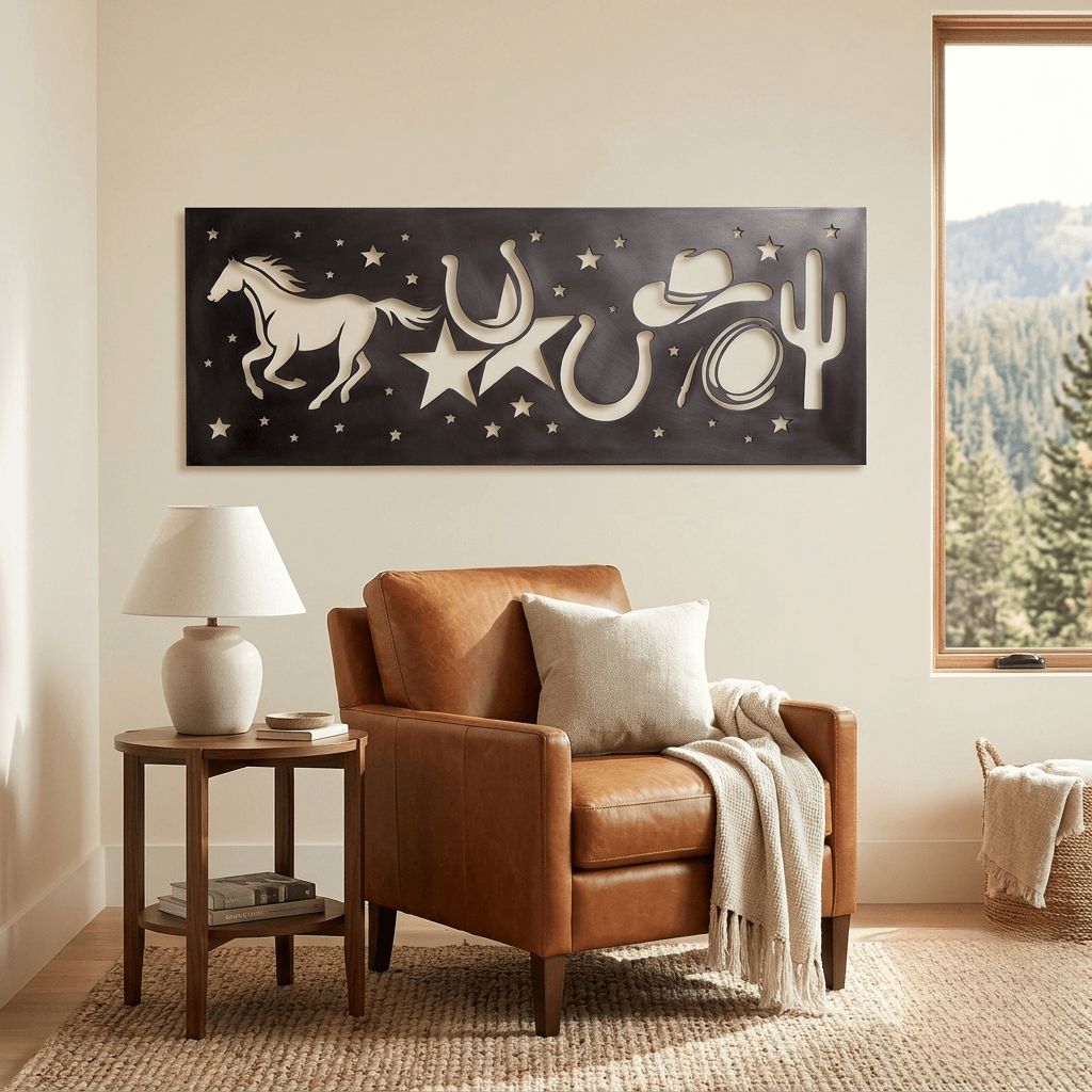 The Midnight Rodeo - Metal Wall Art - Forge - Anthem Classic