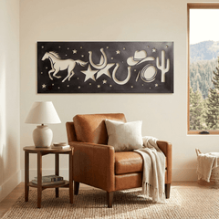 The Midnight Rodeo - Metal Wall Art - Forge - Anthem Classic
