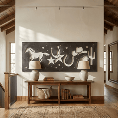 The Midnight Rodeo - Metal Wall Art - Forge - Anthem Classic