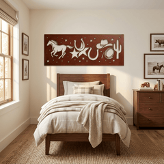The Midnight Rodeo - Metal Wall Art - Oxide - Anthem Classic