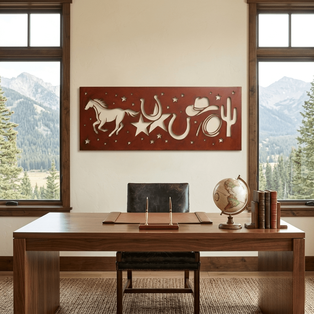The Midnight Rodeo - Metal Wall Art - Oxide - Anthem Classic