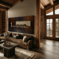 The Missionline - Metal Wall Art - Umber