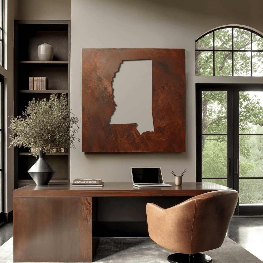 The Mississippi - Metal Wall Art - Anthem Classic