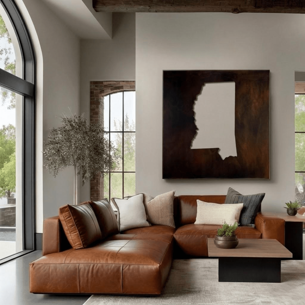 The Mississippi - Metal Wall Art - Anthem Classic