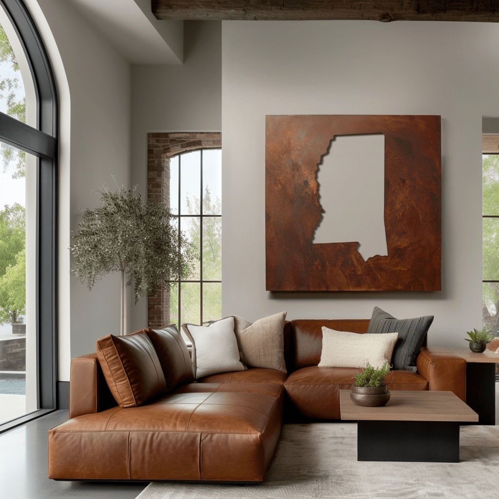 The Mississippi - Metal Wall Art - Anthem Classic