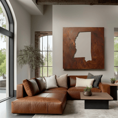 The Mississippi - Metal Wall Art - Anthem Classic