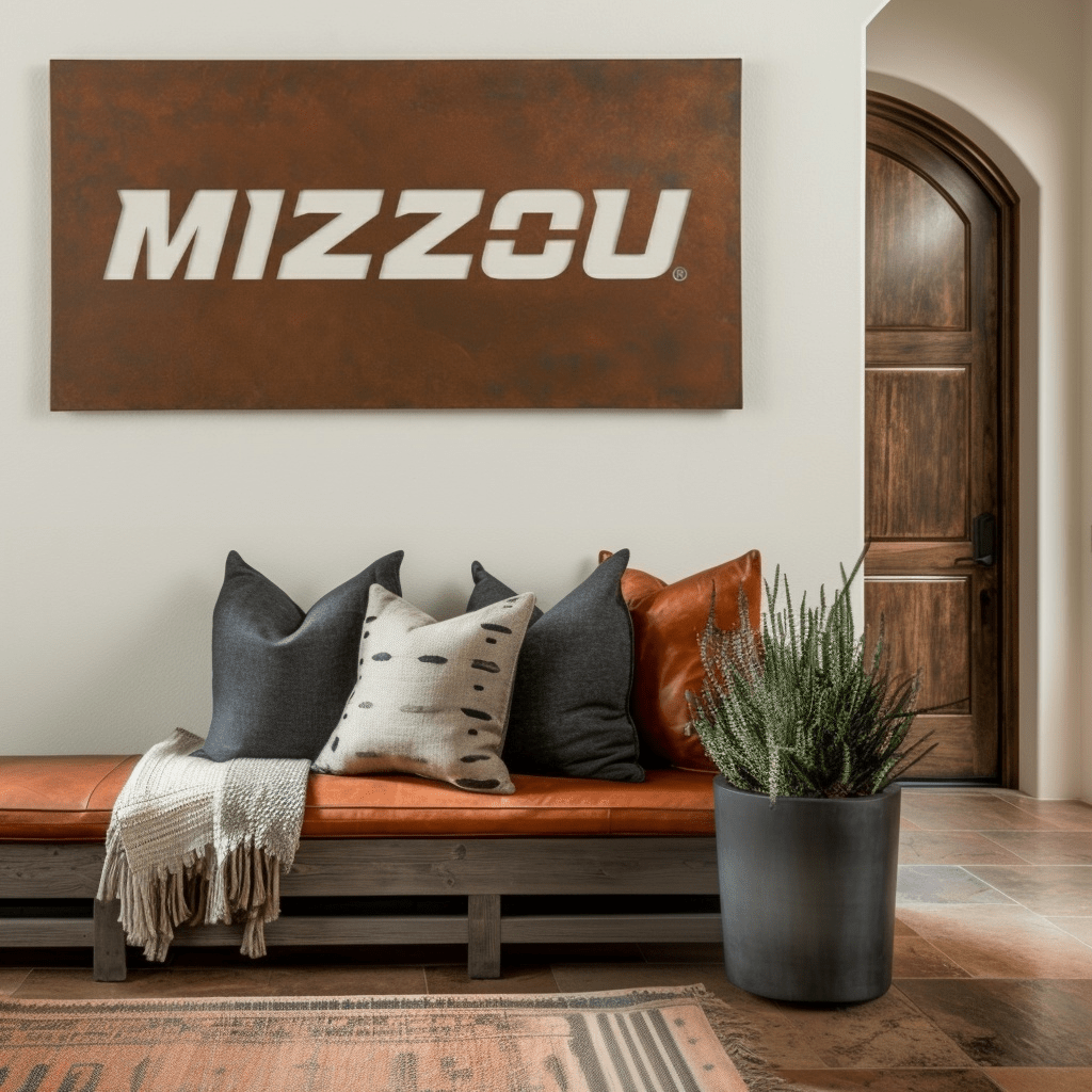 The Mizzou - Metal Wall Art - Landscape Umber - Anthem Classic