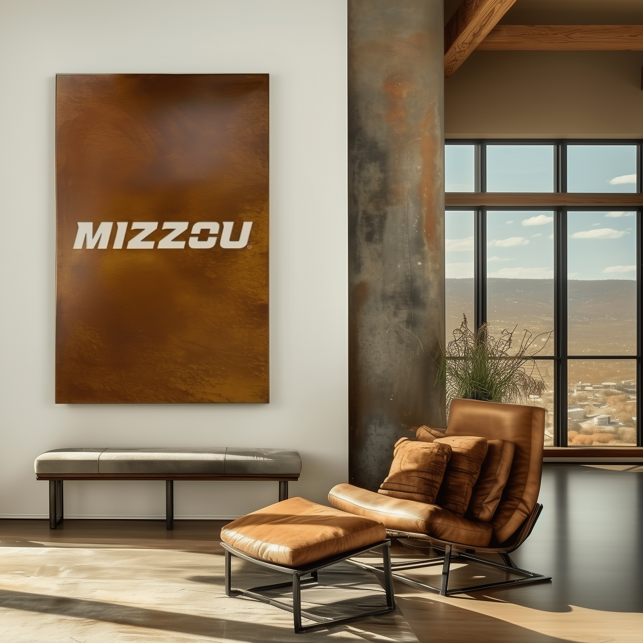 The Mizzou - Wall Art - Portrait Umber - Anthem Classic