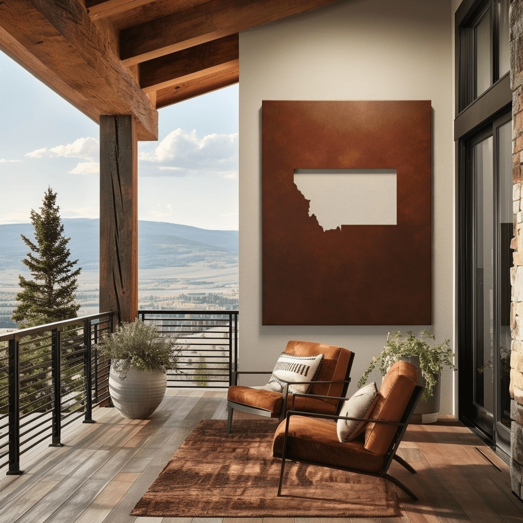 The Montana - Metal Wall Art - Anthem Classic