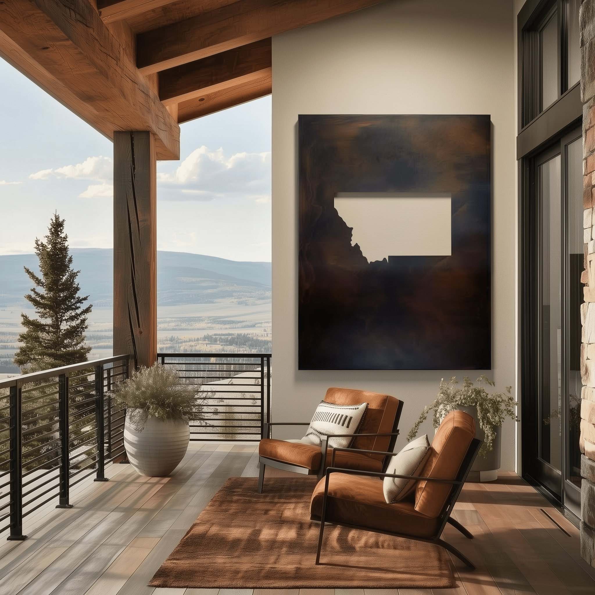 The Montana - Metal Wall Art - Anthem Classic